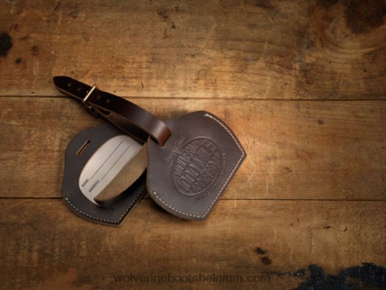 unisexe étiquette de bagage de 1000 milles FLPHX335 Wolverine brun