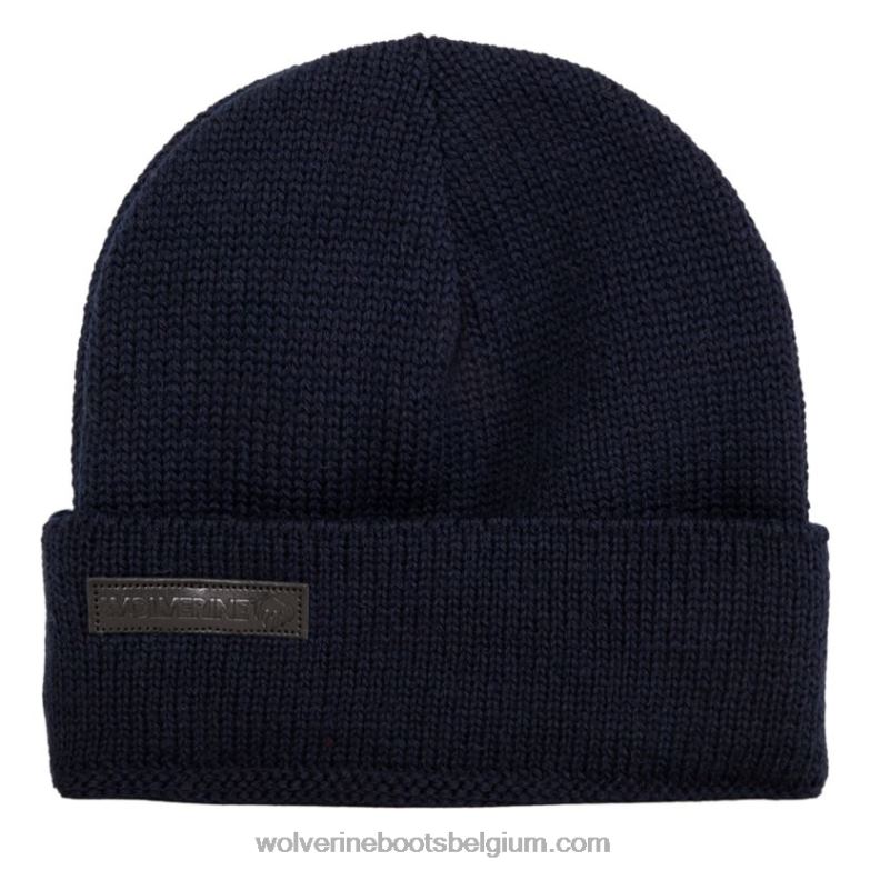 unisexe bonnet de montre en laine FLPHX240 Wolverine bleu marine foncé