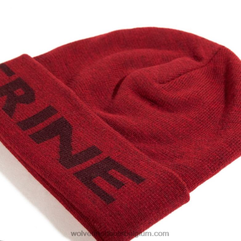 unisexe casquette de montre à logo FLPHX277 Wolverine bordeaux