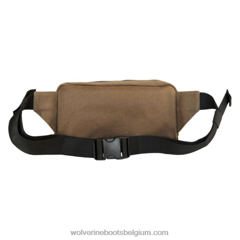 unisexe sac banane Guardian en coton FLPHX296 Wolverine châtaigne