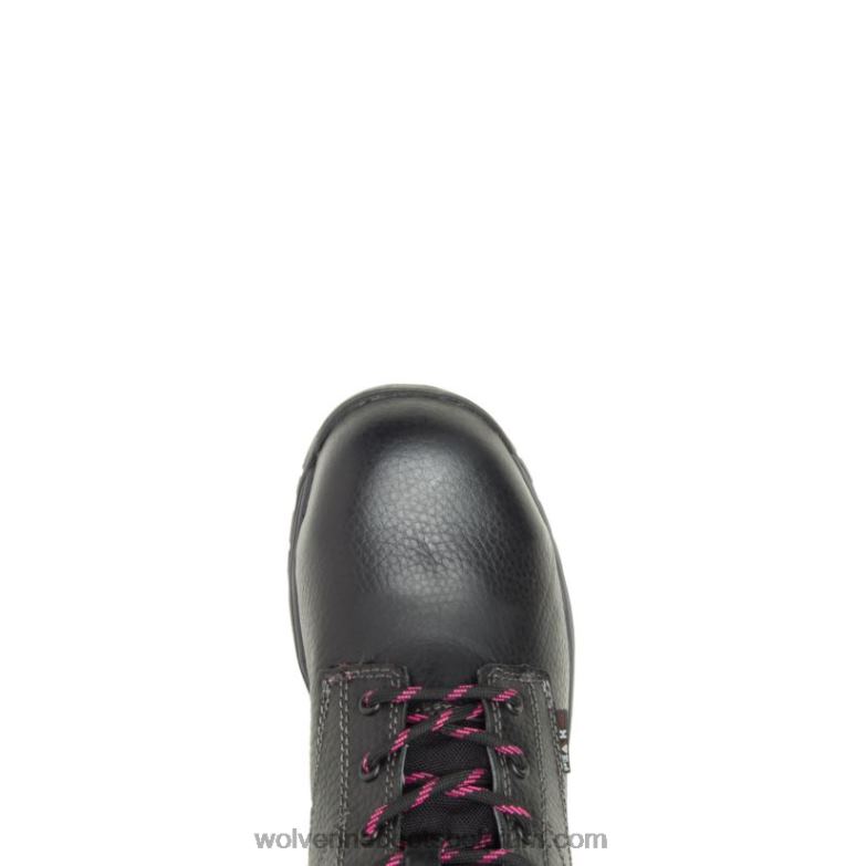 femmes botte de travail de 6 po à embout en composite imperméable piper FLPHX103 Wolverine noir