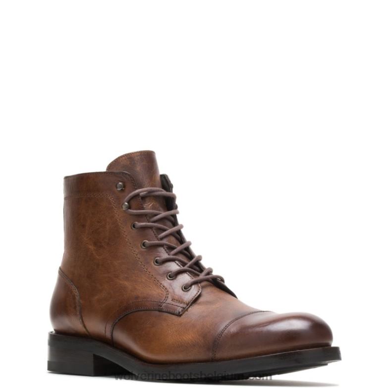 Hommes botte à bout droit blvd FLPHX210 Wolverine bronzer