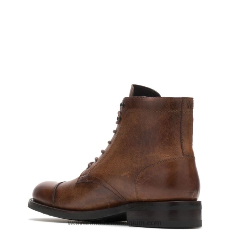 Hommes botte à bout droit blvd FLPHX210 Wolverine bronzer
