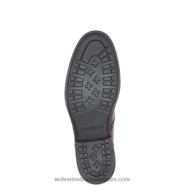 Hommes botte à bout droit blvd FLPHX210 Wolverine bronzer