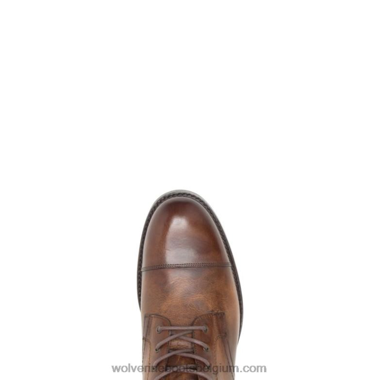Hommes botte à bout droit blvd FLPHX210 Wolverine bronzer
