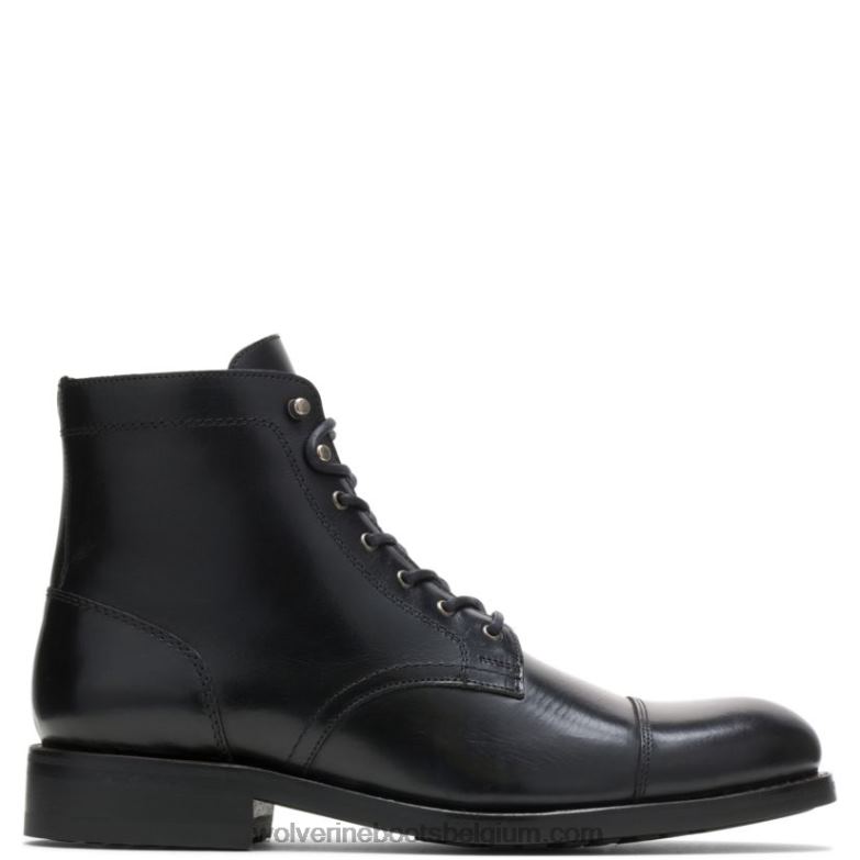 Hommes botte à bout droit blvd FLPHX211 Wolverine noir