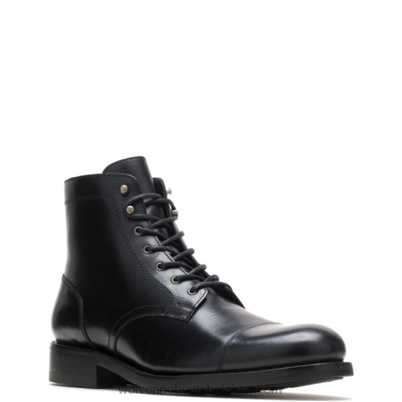 Hommes botte à bout droit blvd FLPHX211 Wolverine noir