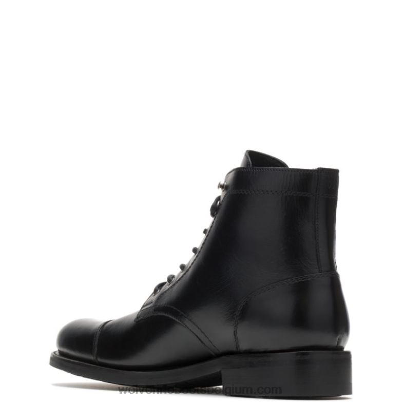 Hommes botte à bout droit blvd FLPHX211 Wolverine noir