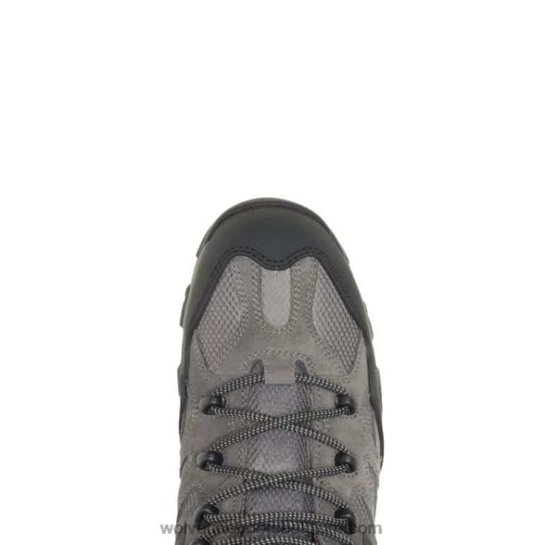 Hommes botte à embout composite wild FLPHX76 Wolverine gris charbon