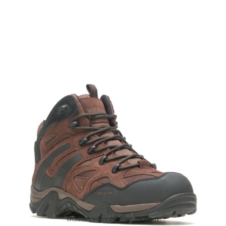 Hommes botte à embout composite wild FLPHX77 Wolverine brun