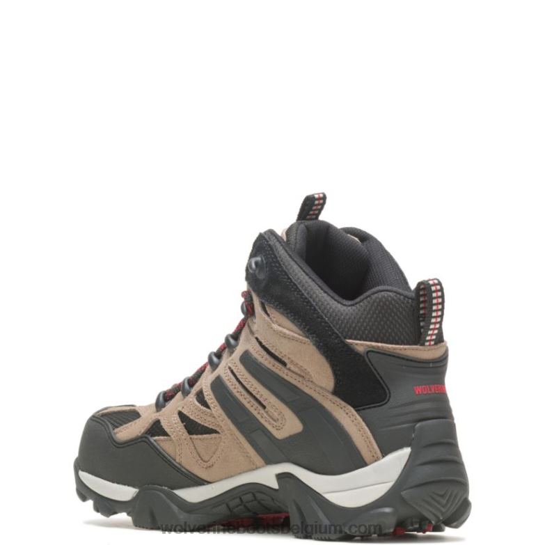 Hommes botte à embout composite wild FLPHX78 Wolverine gravier