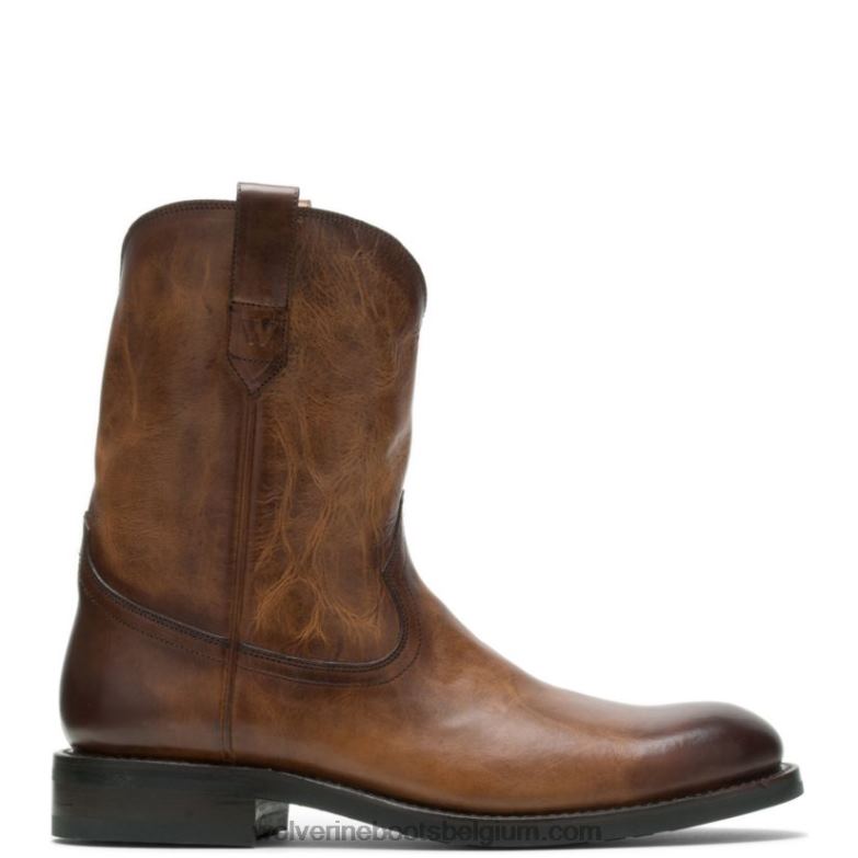 Hommes botte à enfiler blvd FLPHX221 Wolverine bronzer