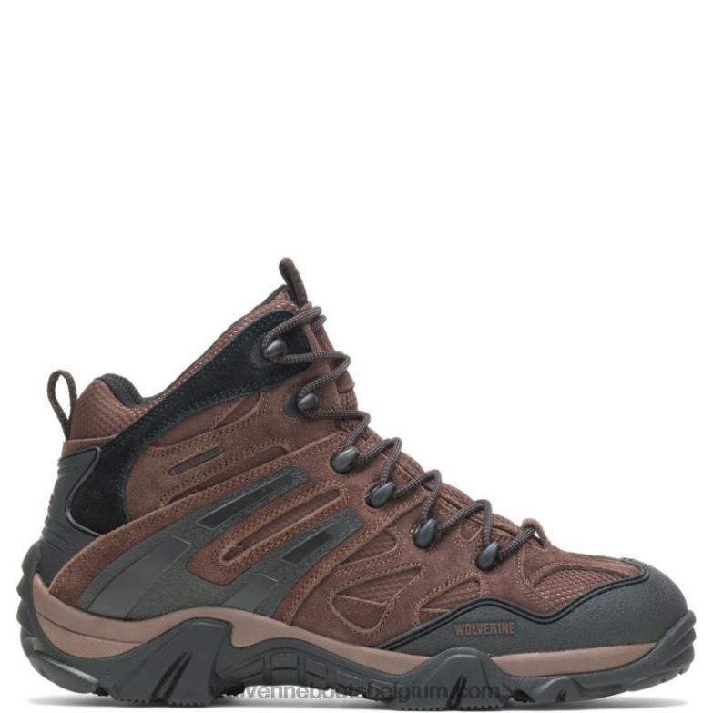 Hommes botte sauvage FLPHX186 Wolverine brun