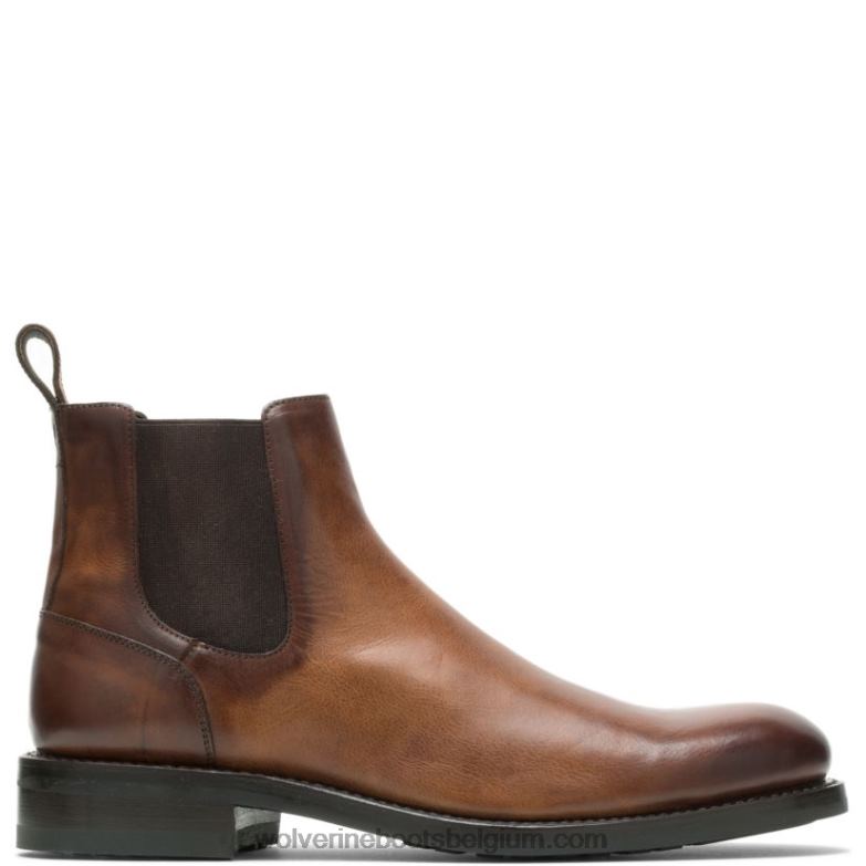 Hommes bottine chelsea blvd FLPHX203 Wolverine bronzer