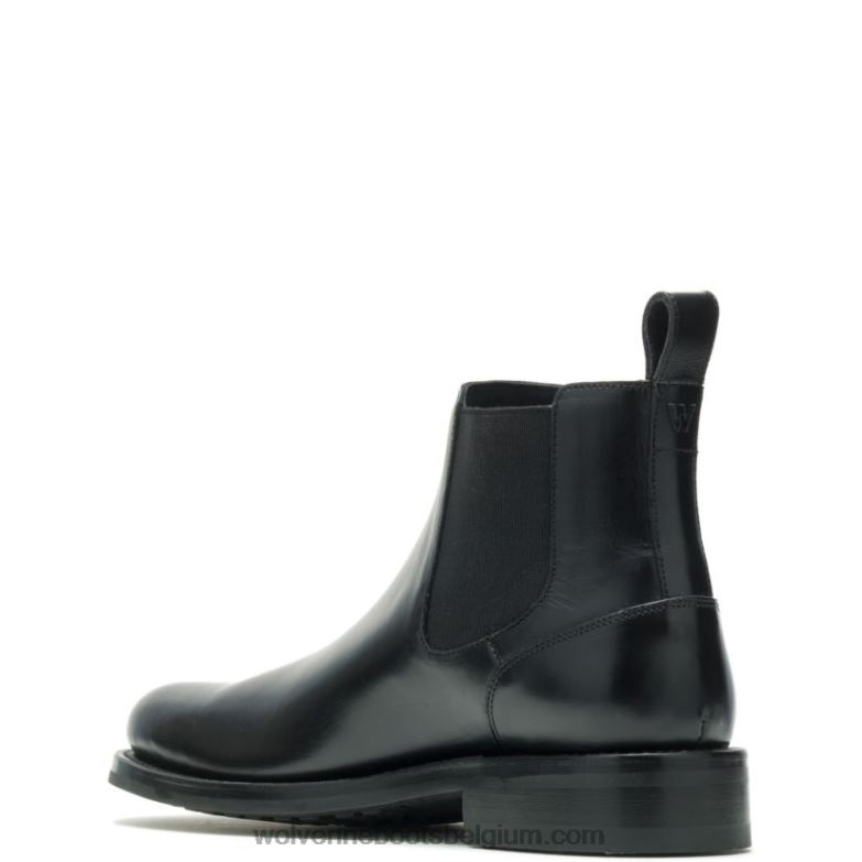 Hommes bottine chelsea blvd FLPHX204 Wolverine noir