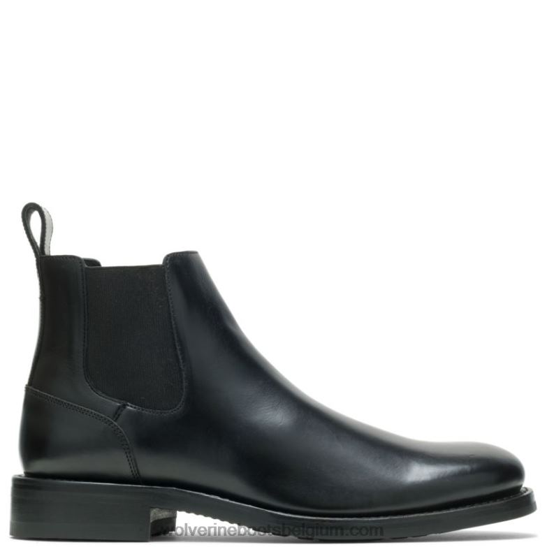 Hommes bottine chelsea blvd FLPHX204 Wolverine noir