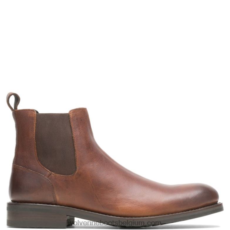 Hommes bottine chelsea blvd FLPHX205 Wolverine marron caillou