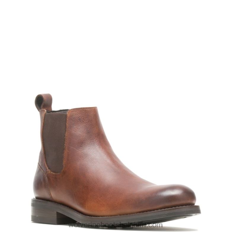 Hommes bottine chelsea blvd FLPHX205 Wolverine marron caillou