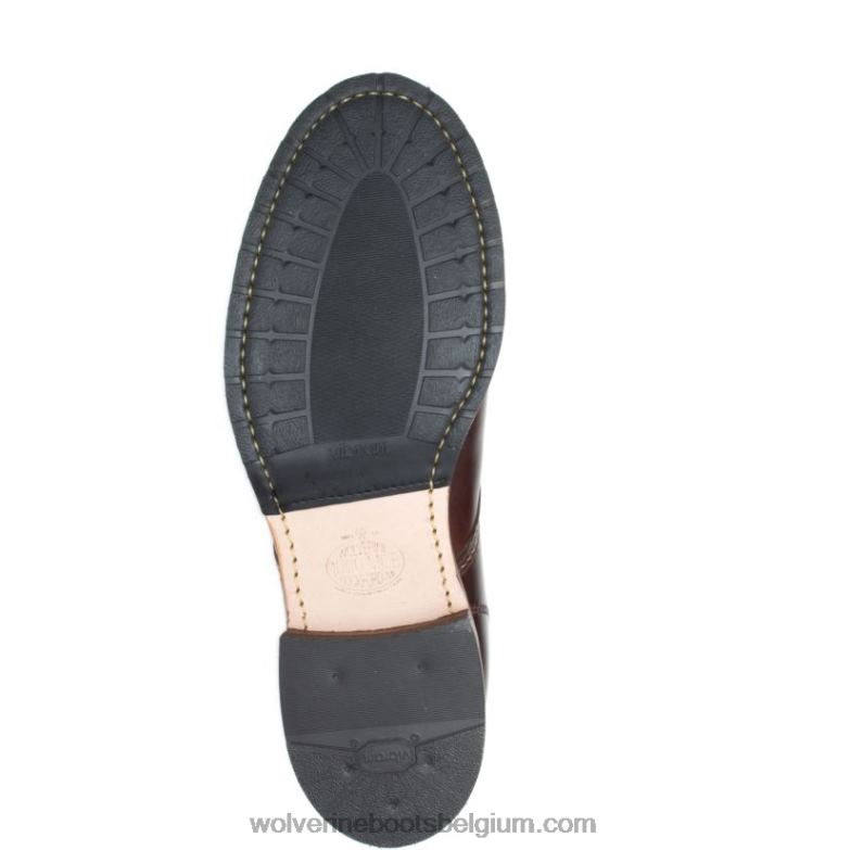 Hommes Botte classique à bout droit 1000 milles FLPHX196 Wolverine marron havane