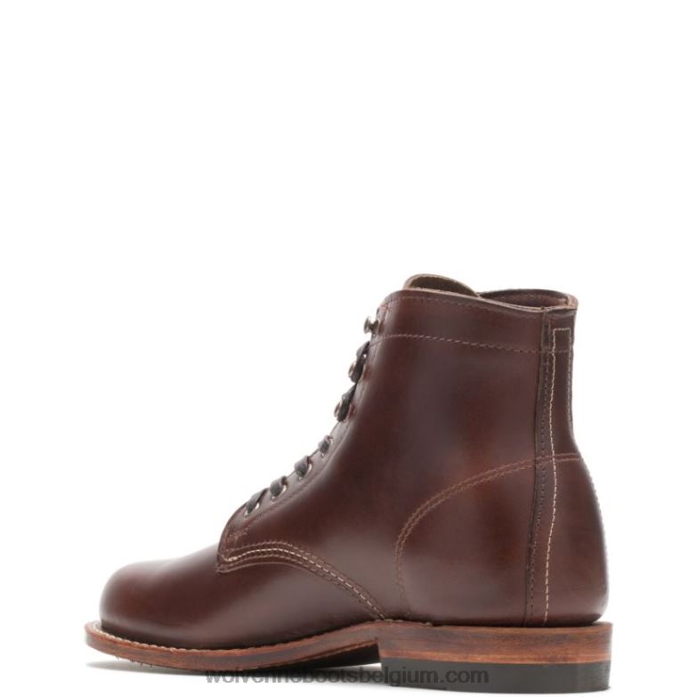 Hommes Botte d'origine à bout uni 1000 mile FLPHX194 Wolverine brun