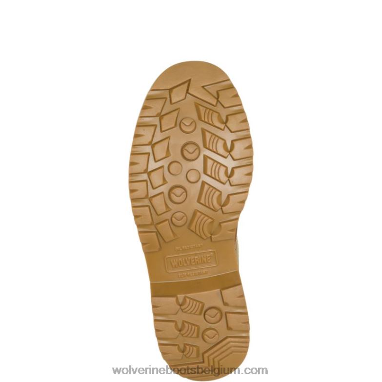 Hommes Botte de travail Floorhand Moc-Toe de 6 po à embout d'acier FLPHX59 Wolverine bronzer