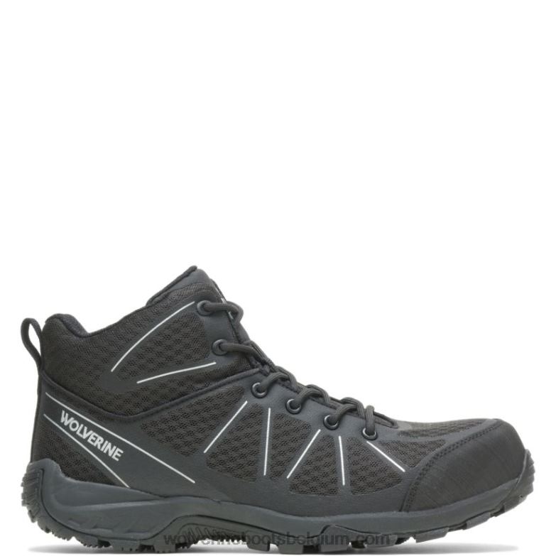 Hommes botte de travail amherst ii carbonmax FLPHX104 Wolverine noir