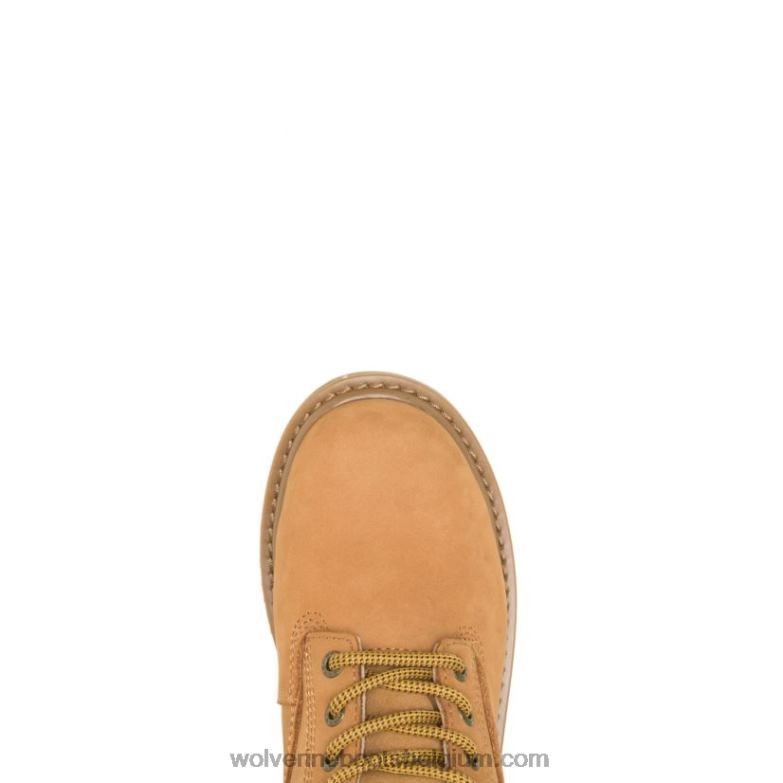 Hommes botte de travail de 6 po à embout d'acier isolée au sol FLPHX55 Wolverine blé