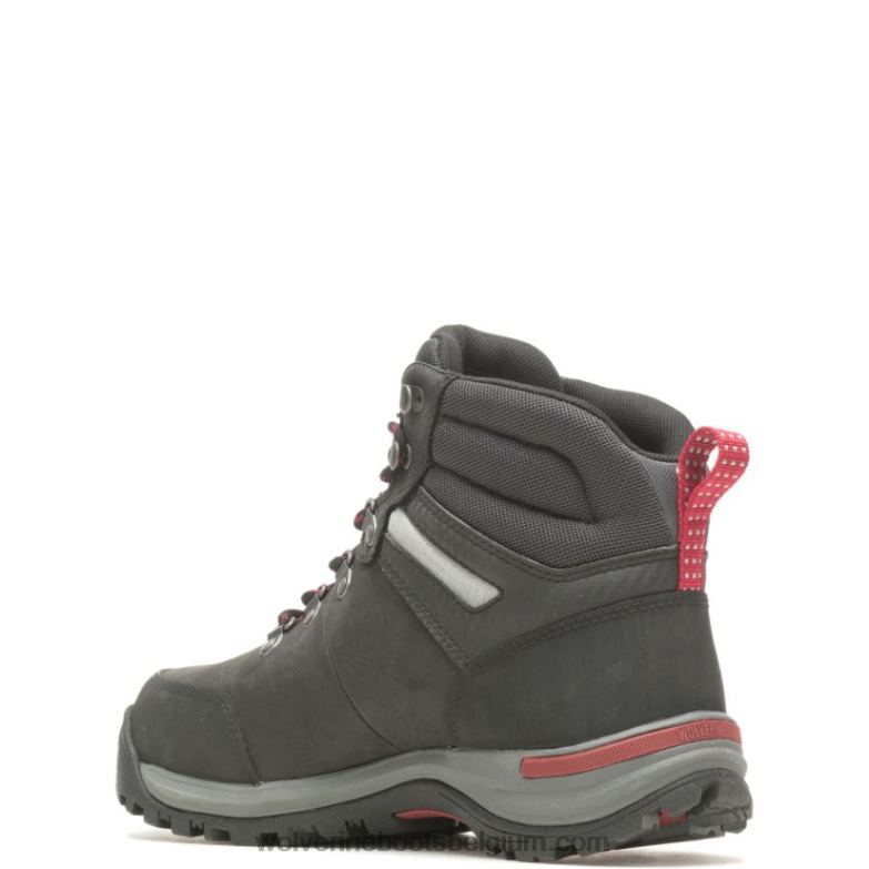 Hommes botte de travail à embout d'acier de 6 po de ciseau FLPHX87 Wolverine noir