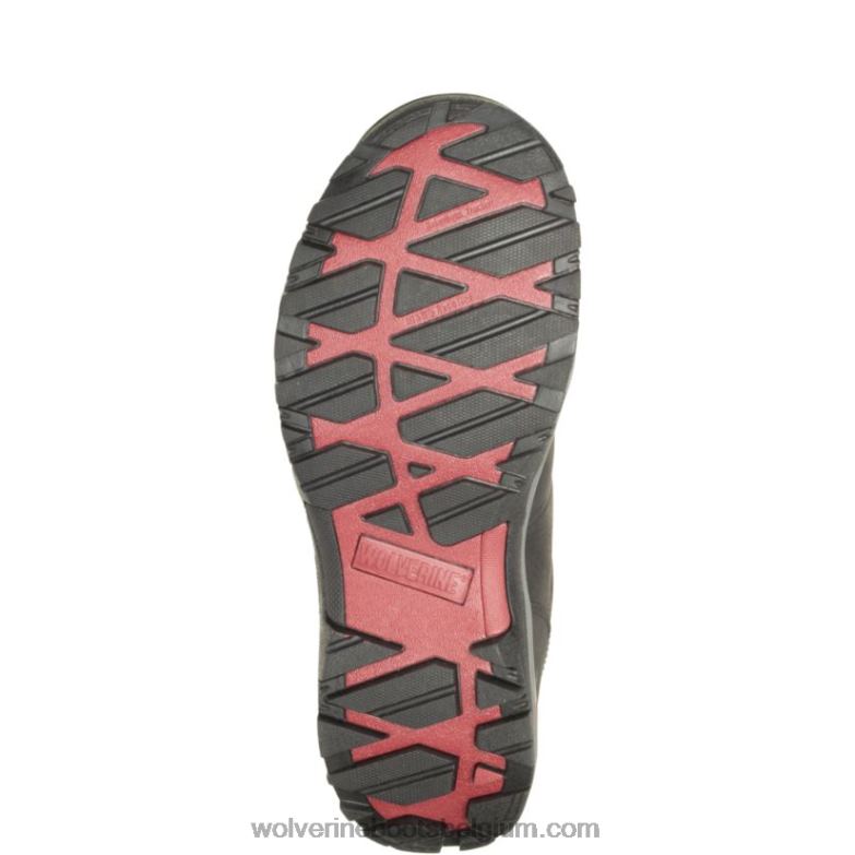 Hommes botte de travail à embout d'acier de 6 po de ciseau FLPHX87 Wolverine noir