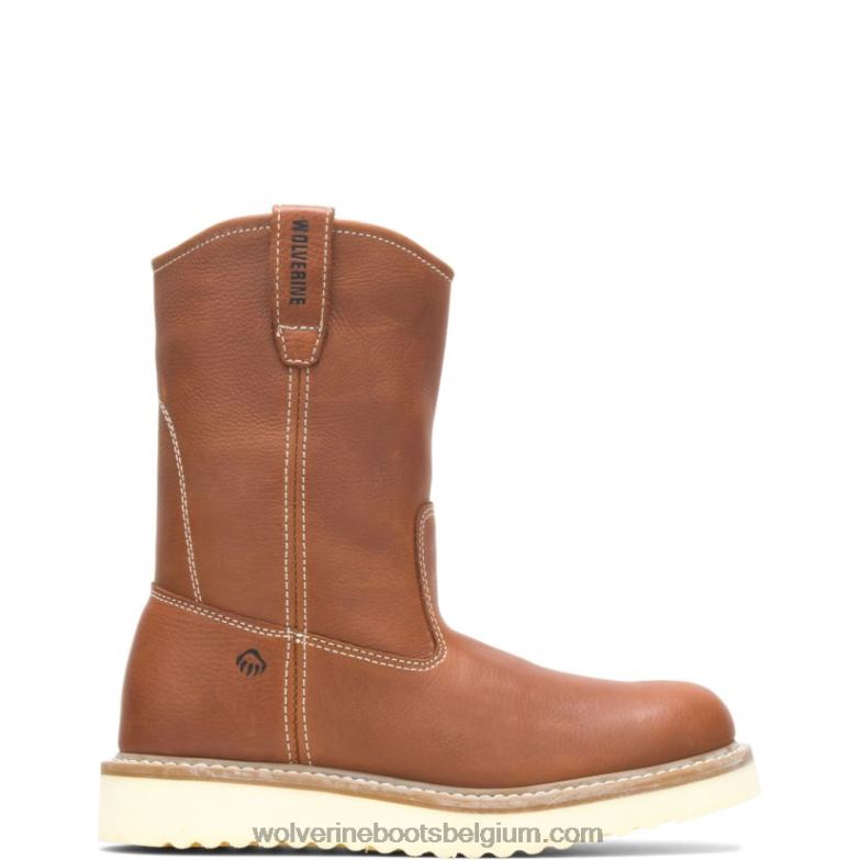 Hommes botte de travail wellington 10" FLPHX165 Wolverine brun
