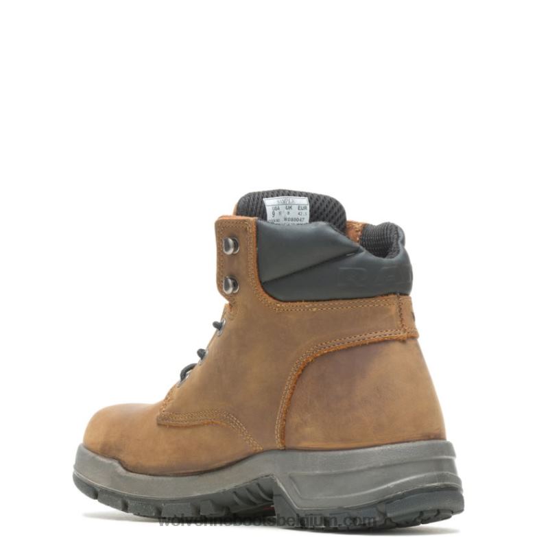 Hommes ram trucks collection - botte de sécurité à embout de sécurité tradesman FLPHX109 Wolverine brun