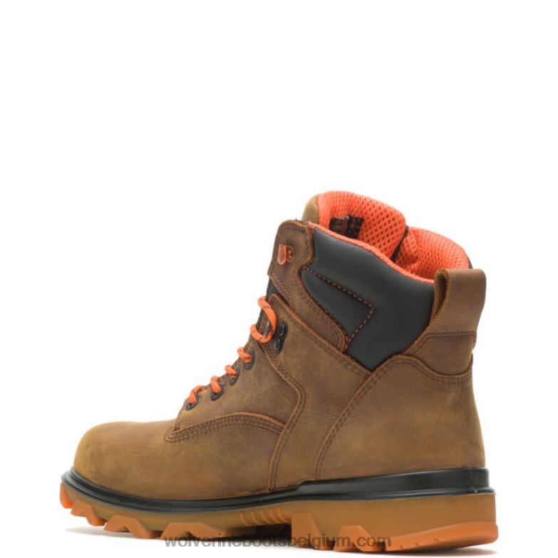 Hommes rare construction collection botte de travail i-90 epx carbonmax FLPHX229 Wolverine brun soudan