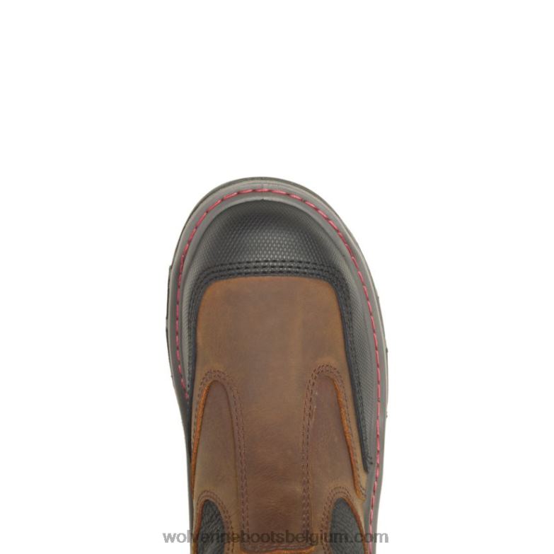 Hommes Raider Durashocks Heavy Duty Carbonmax Work Wellington FLPHX42 Wolverine brun