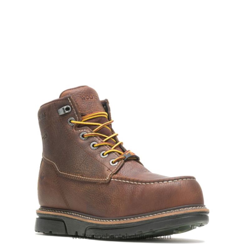 Hommes botte de travail i-90 durashocks moc-toe 6