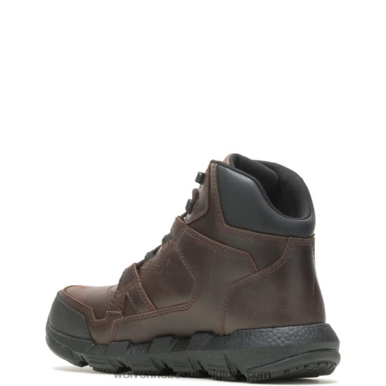 Hommes botte de travail rev ultraspring durashocks lx carbonmax FLPHX32 Wolverine brun
