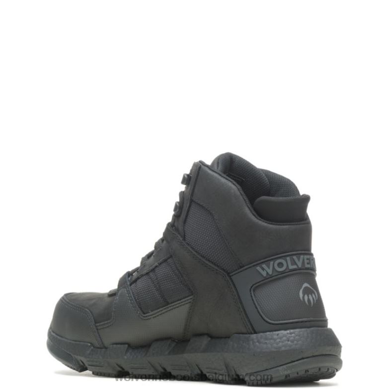 Hommes botte de travail rev ultraspring durashocks vent carbonmax FLPHX20 Wolverine noir