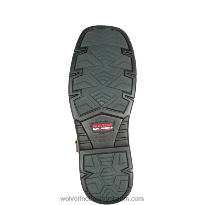 Hommes botte de travail wellington durashocks carbonmax rancher FLPHX124 Wolverine tabac/or