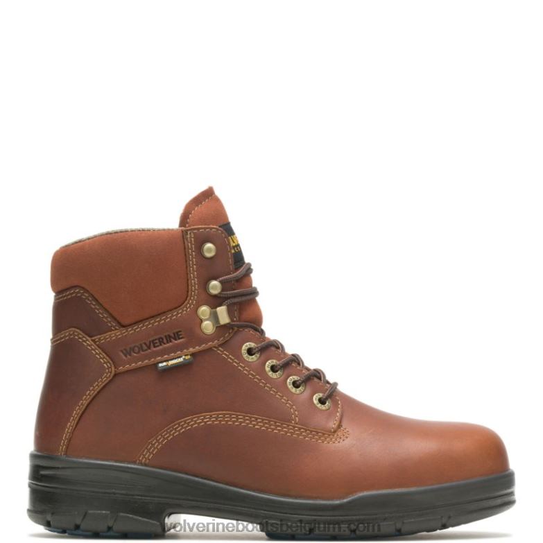 Hommes botte durashocks sr 6" FLPHX227 Wolverine arachide