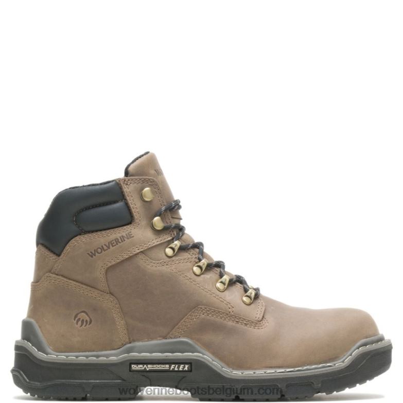 Hommes botte raider durashocks 6" FLPHX163 Wolverine mue