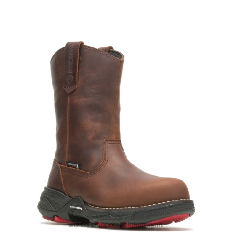 Hommes fusible hellcat durashocks ultraspring carbonmax travail wellington FLPHX35 Wolverine arachide