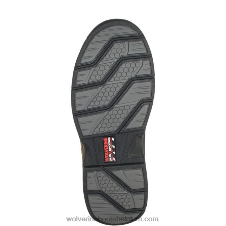 Hommes raider durashocks botte carbonmax isolée de 6 po FLPHX107 Wolverine arachide