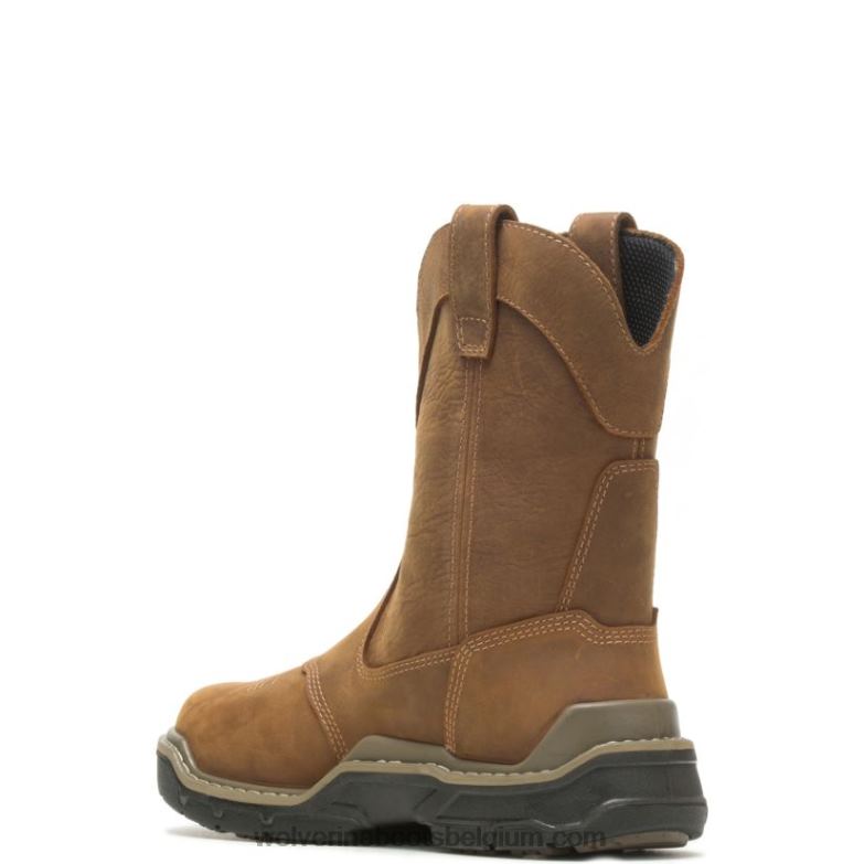Hommes raider durashocks western carbonmax travail wellington FLPHX26 Wolverine vrai marron