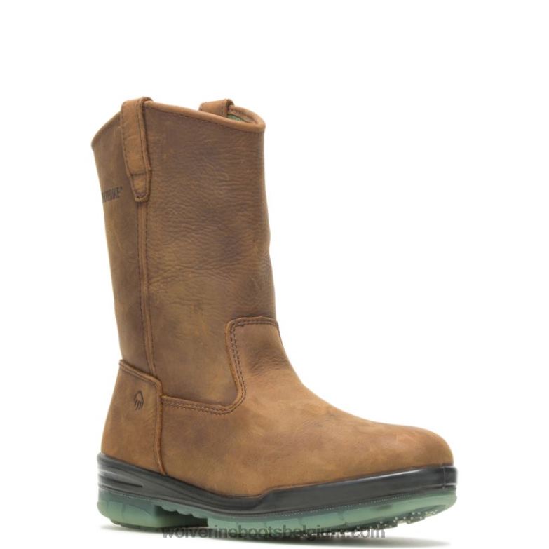 Hommes Durashocks embout en acier isolé étanche wellington FLPHX28 Wolverine calcul