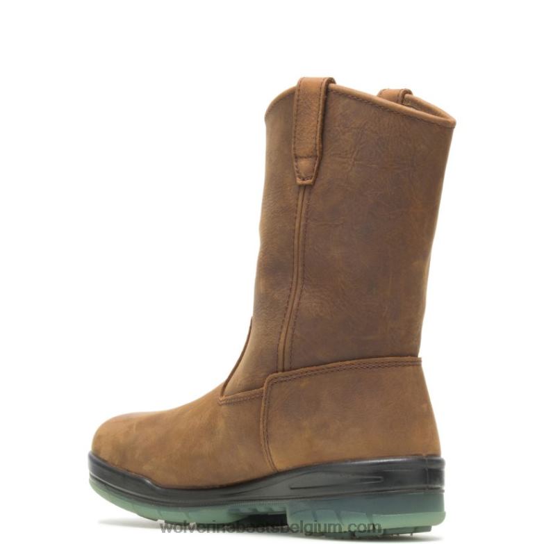 Hommes Durashocks embout en acier isolé étanche wellington FLPHX28 Wolverine calcul