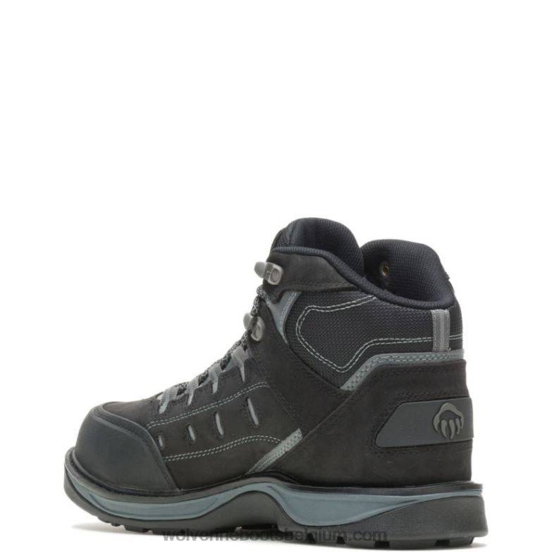 Hommes botte de travail edge lx epx waterproof carbonmax FLPHX123 Wolverine gris noir