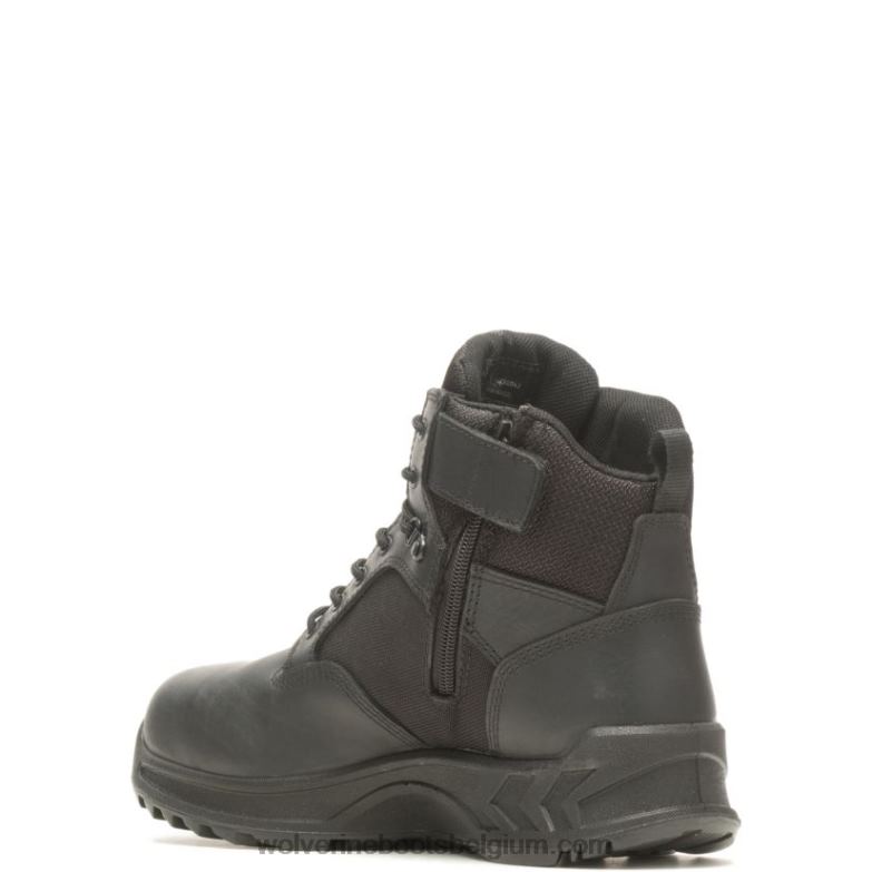 Hommes botte en alliage de 6 po imperméable tactique shiftplus FLPHX122 Wolverine noir