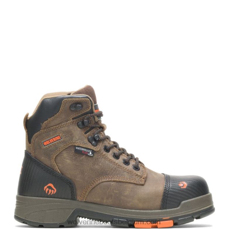 Hommes lame lx botte étanche carbonmax 6 " FLPHX132 Wolverine Pépite de chocolat