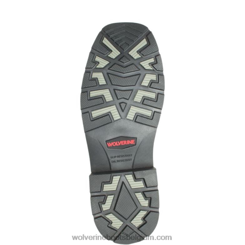 Hommes éleveur imperméable à embout d'acier travail wellington FLPHX64 Wolverine taupe/marron