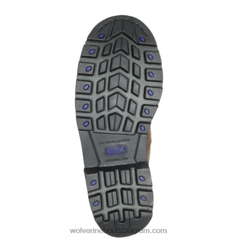 Hommes mckay botte de travail imperméable à embout d'acier 6 FLPHX50 Wolverine brun