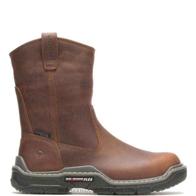 Hommes raider durashocks étanche carbonmax wellington FLPHX96 Wolverine arachide